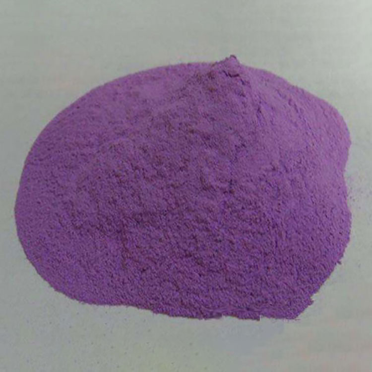 Poudre de zircone violette